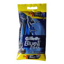 Rasoio Gillette Blu II Plus 4 pz.